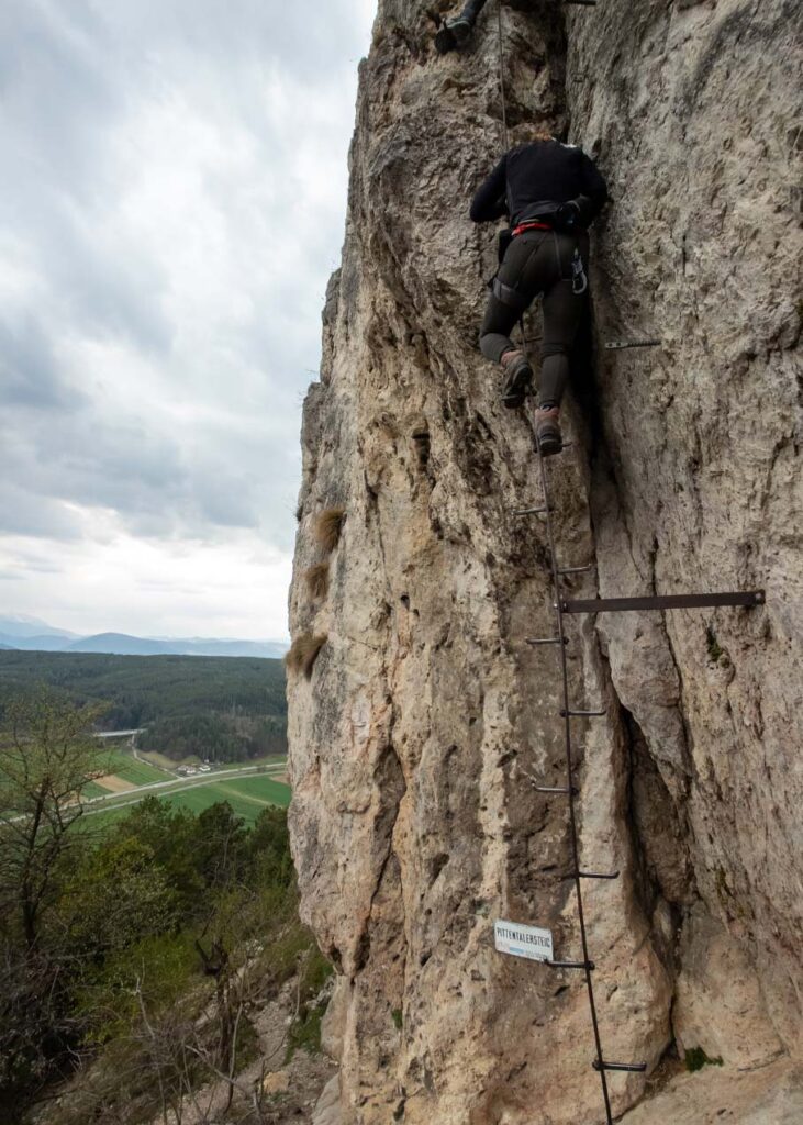 Pittentalersteig - Via ferrata