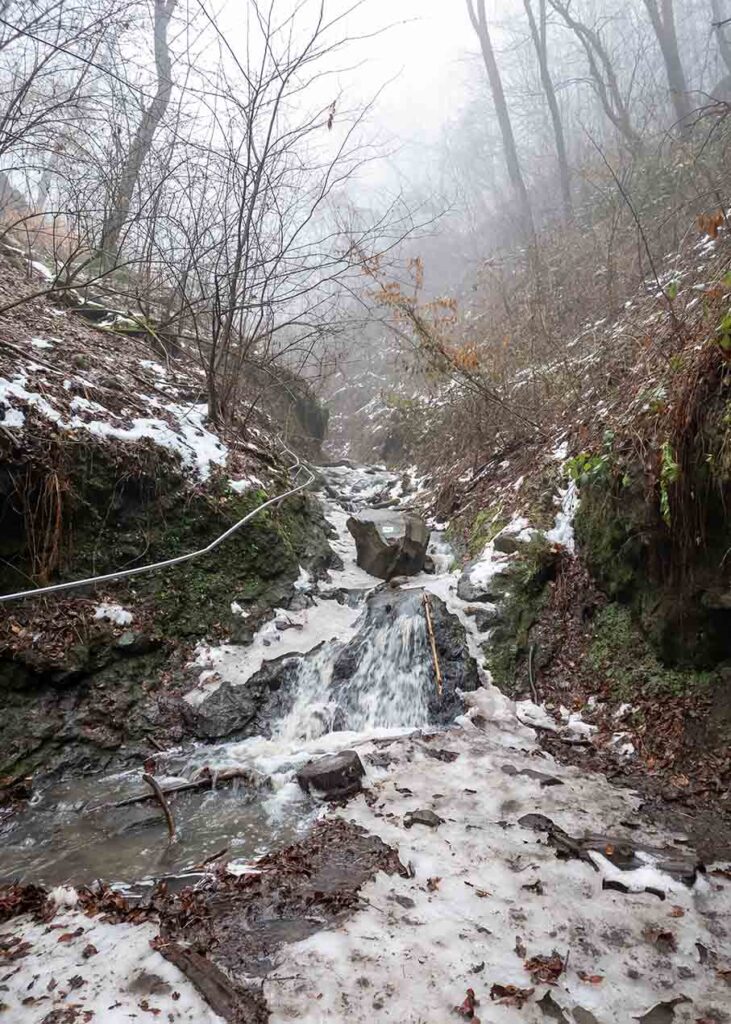 Rám-szakadék téli