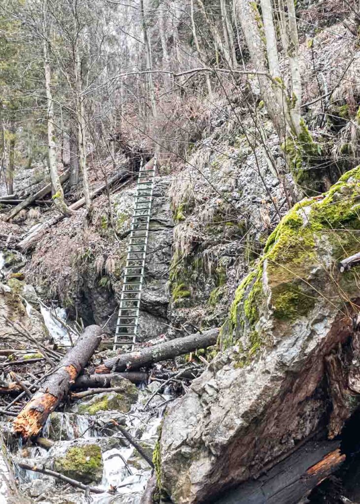 Zejmár-szakadék téli