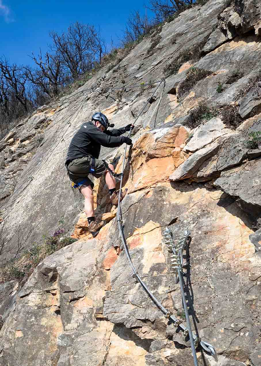 Mór - Egér a Marson - Via ferrata