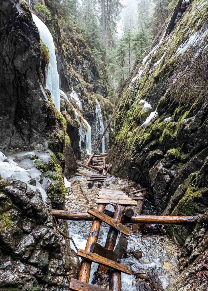 Velky Sokol (Nagy-Sólyom-völgy) szurdok