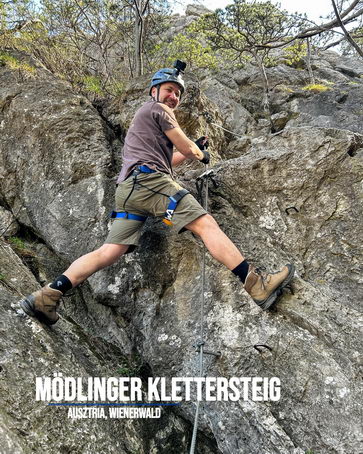 Mödlinger Klettersteig via ferrata program a turaprogramok.hu bemutatkozó oldalán