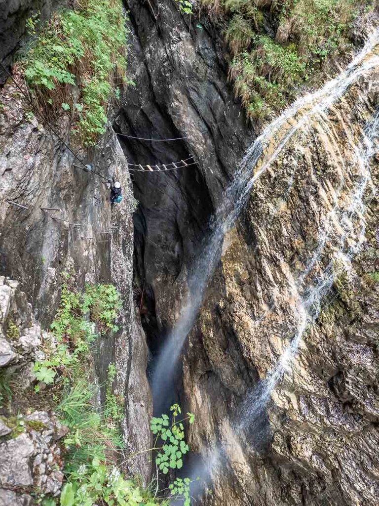 Postalmklamm Klettersteig - Via ferrata