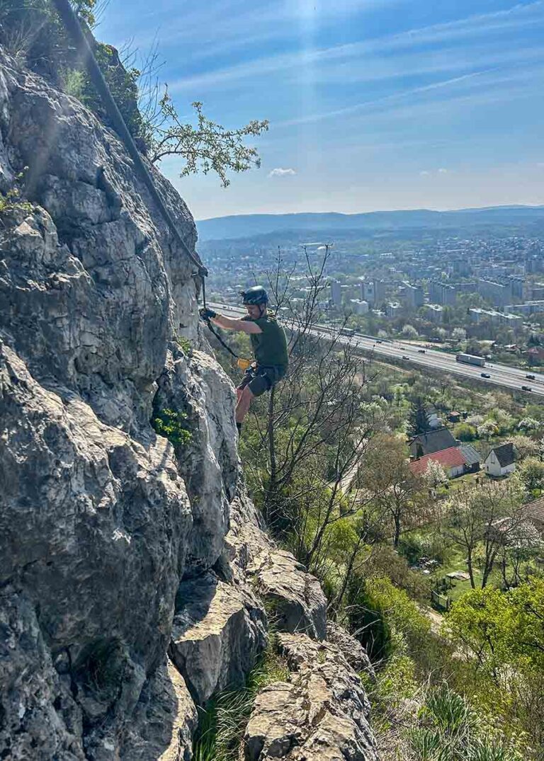 Tatabánya – Az Öt vezér út – Via ferrata