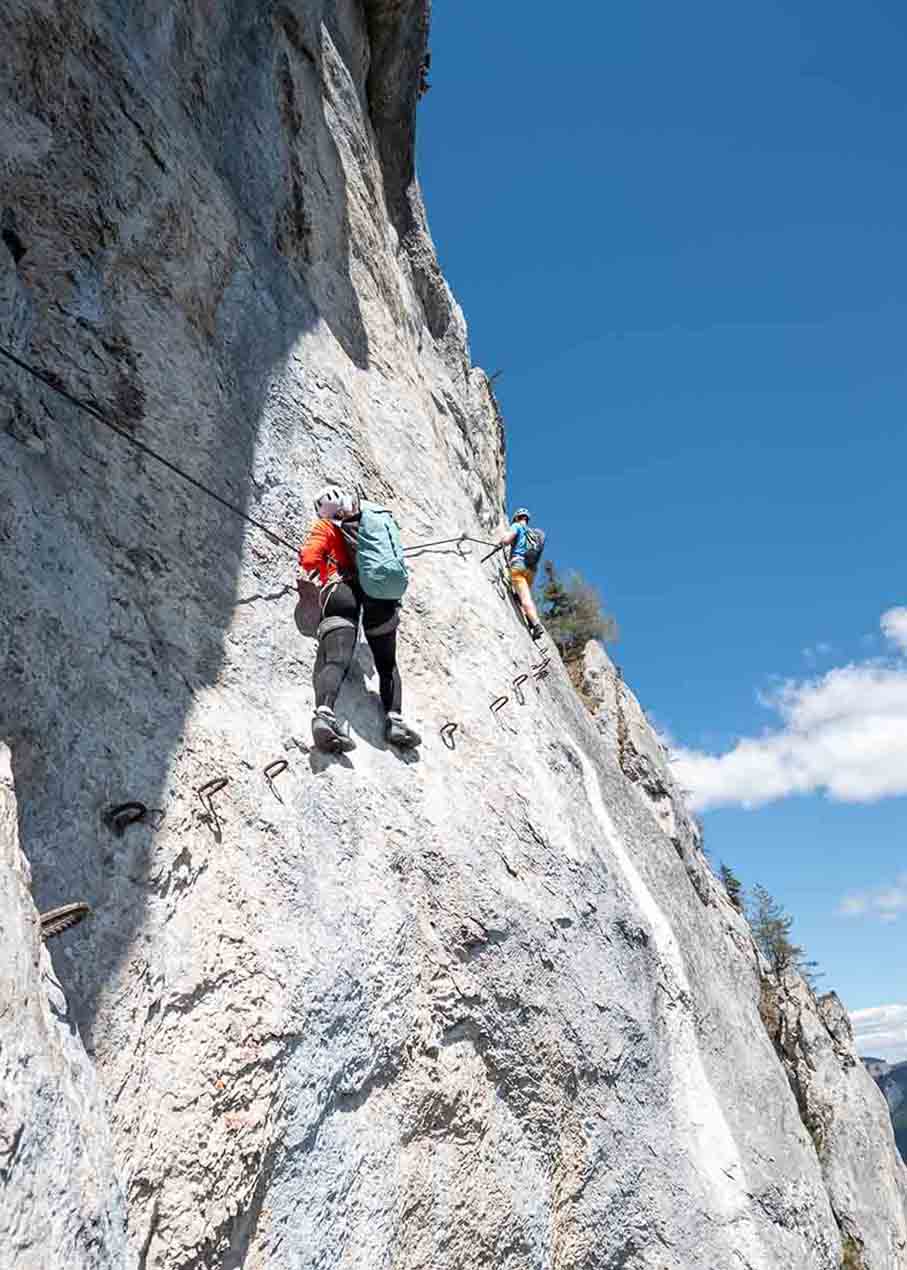 Tristan´s Kirchbogensteig Klettersteig