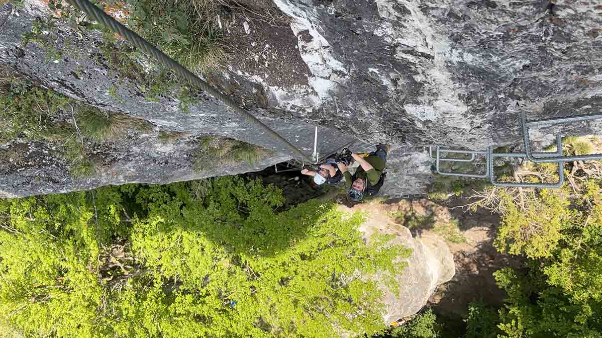 Dve veže - Via ferrata