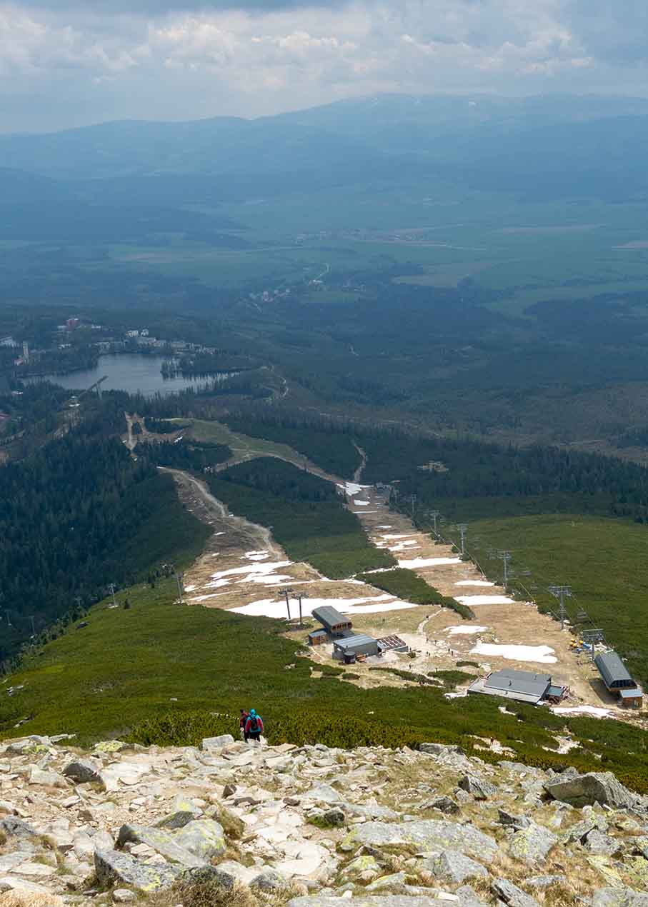 Elülső-Szoliszkó (Predné Solisko) – csúcstúra