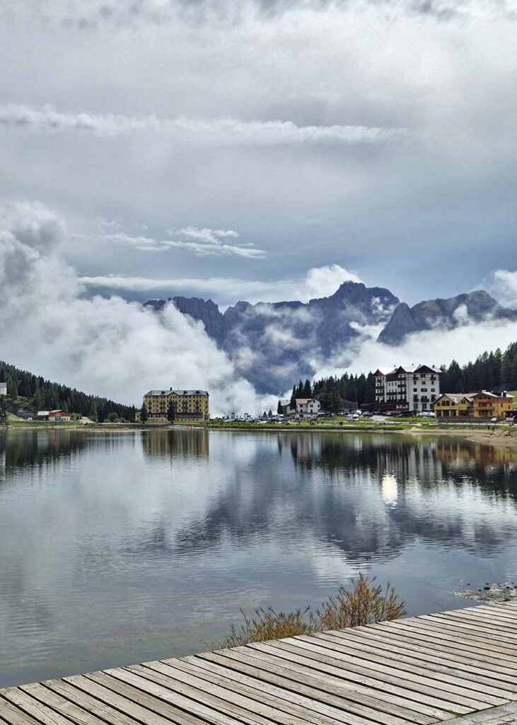 Lago di Misurina – tókerülő körtúra
