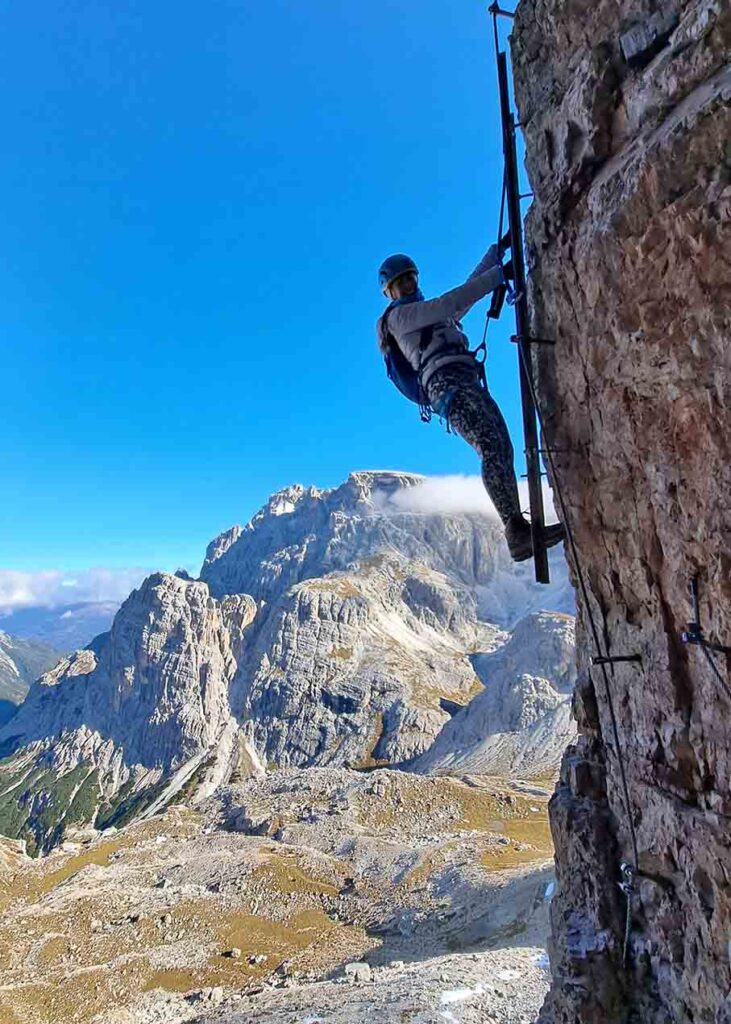 Toblinger Knoten (Torre di Toblin) – Ferrata delle Scalette körtúra