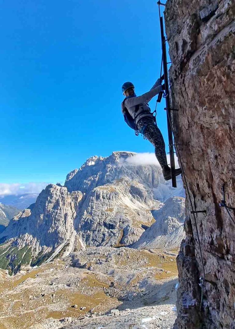 Toblinger Knoten (Torre di Toblin) – Ferrata delle Scalette körtúra
